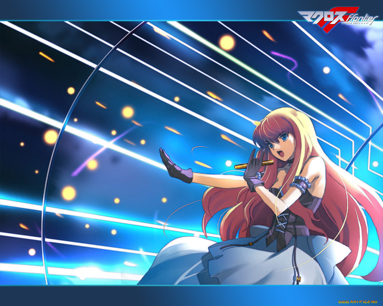 , macross, frontier